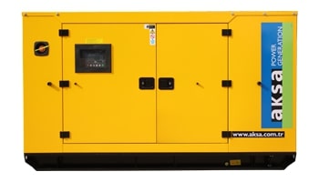 Дизельний генератор 3 фази (400/231В), 64.00 кВт., AKSA (APD88BD CI)